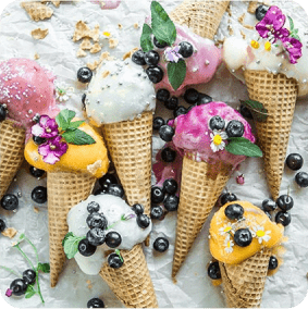 eight ice cream